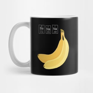 Banana Chemistry Elements Name Mug